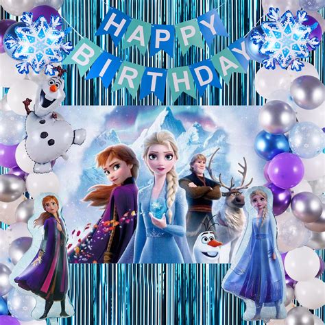 elsa frozen birthday decorations|elsa happy birthday.